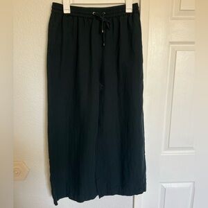 Skies Are Blue Wide Leg Green Pants